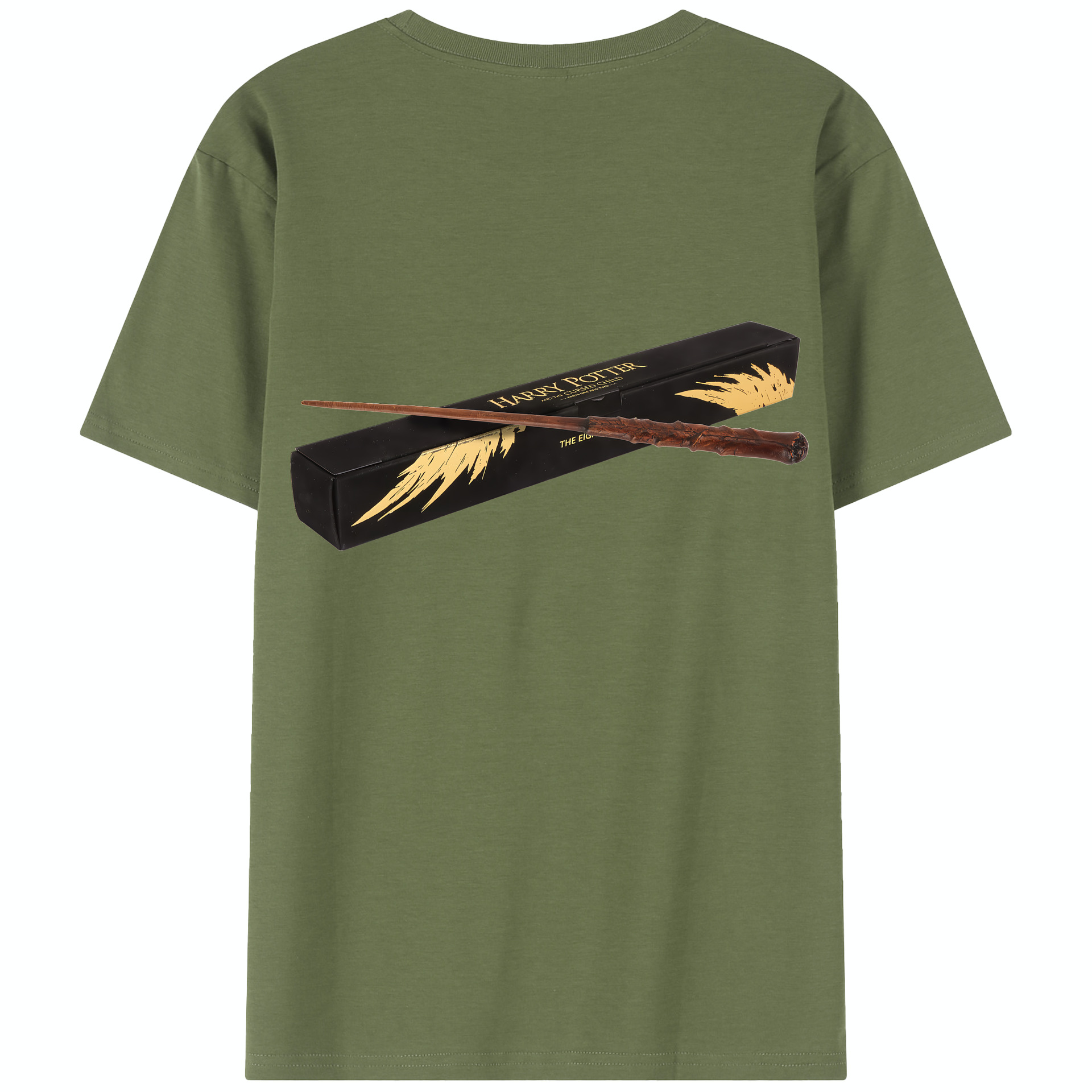 （画像用） Harry Potter ハリー・ポッターシリーズ 綿100％半袖Tシャツ（背面プリント）